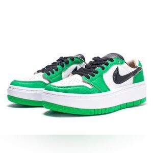 Jordon 1 Elevate Low Lucky Green
